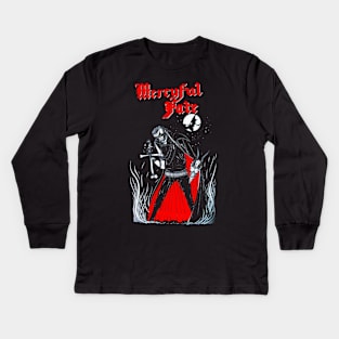 MERCYFUL FATE MERCH VTG Kids Long Sleeve T-Shirt